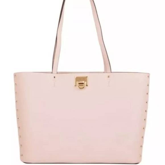 MICHAEL KORS MANHATTAN LARGE TOTE IN POWDER BLUSH NWT🌺 - Picture 1 of 6